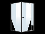 Semi Frameless Shower Screen x 195cm Side AS/NZS Glass V63-824551