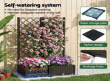 Green Fingers Raised Garden Bed Vertical Planter Self Watering Large Elevated Veggie Box 80x40x122cm GARDEN-PP-PANEL-80