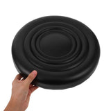 Black Round Stool Cushion Pad Replacement, Ergonomic Padded Seat Cover for Bar Stools, Kitchen V1366-AZ2-W-18753