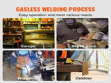 Flux Core MIG Welding Wire E71T-GS 0.035" 10LB Gasless Mild Steel MIG Wire V952-YXHSJMIGE71TG6JSPV0