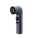 USB Rechargeable Handheld Ice Compress Fan, Elbow Digital Display High Speed Mini Fan for Outdoor V1369-AZ3-W-10456
