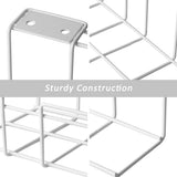 2 Pack Under Desk Cable Management Tray, White V178-34434