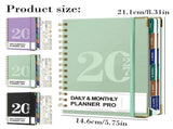 -2027 Academic Planner, Weekly Monthly Planner July -June 2027, 8.5 x 11 Spiral Bound Organizer with V1192-AZ-W-26467