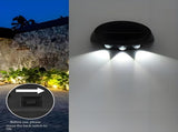 Solar Outdoor Wall Lights IP44 Waterproof LED Sconces for Garden, Patio & Pathway V1107-SOLAR OUTDOOR WALL LIGHTS3