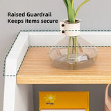 2x bedside table set wooden drawer natural white wood grain furniture V360-ZC-FNBT0049-WTBG-1D-47X2