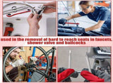 4 Pcs Metal Seat Removal Set Including 3 Removal Tools and a 3/8 Inch and 7/16 Inch Ratchet Shower V1192-AZ-W-11969