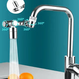 Alloy Universal Rotation Faucet Aerator Retractable Swivel Copper Alloy, splash reduction, water V1189-LC-LY-00004