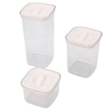 Cereal Storage Container Reusable Plastic Transparent Multipurpose Sealed Grain Can for Cereal V1294-YM0901-3118250039612