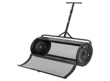Compost Spreader, 91 cm Wide Peat Moss Spreader with Push/Tow Handle, 4 Heights Adjustable, V952-GTSBJHSFMTCGFONO4001V0