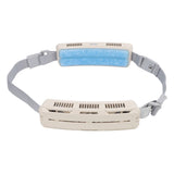 Wearable Waist Fan Hands Free Strong Wind Cooling Rechargeable Adjustable Belt for Travel Camping V1294-YM0901-3113240251412