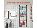 8-Tier Over the Door Pantry Organizer Hanging Storage Rack Adjustable V952-MGCCJ8CHS000V0LYTV0