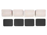 4Pcs Bed Risers Plastic Anti Vibration Pads Furniture Risers for Washing Machine Cabinet Sofa V1294-YM0715-3117220135811