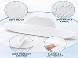 50PCS Disposable Collar Sweat Pads, Self-Adhesive Sweat Absorbing Neck Collar Protectors for Shirts, V1366-AZ2-W-11656