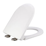 U Shaped Toilet Seat PP Universal Quick Release Easy Clean Toilet Seat Replacement for Home Bathroom V1294-YM0901-210311ZG08