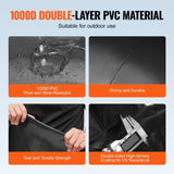 Portable Water Storage Bladder 540L PVC Collapsible Water Tank Black V952-CSDHSPVCB540DZKSQV0