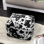 SOGA 55x35cm Squared Soft Pouffe Seat Cushion Elegant Home Accent Dcor Stylish Footstool POUFFE638