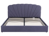 Artiss Queen Bed Frame with Lift Up Storage and USB Ports Grey BFRAME-G-FLORA-Q-GY-ABC