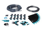 10m Greenhouse Micro Drip Irrigation Kit with Tubing Hose Adjustable Nozzle Garden Watering System V1294-YM0901-3111250078811