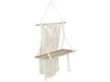 Hand Knitting Wall Hanging Shelf Organizer Rope Plant Pot Holder for Home Decoration V1294-YM0901-3111200210811