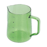 500ml Milk Frothing Pitcher Multipurpose Borosilicate Glass Milk Jug for Coffee Milk BeverageGreen V1294-YM0710-3118210257412