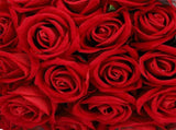 50pcs Artificial Roses Realistic Real Looking Long Stem Fake Roses for DIY Wedding Bouquets V1294-YM0901-3115240075711