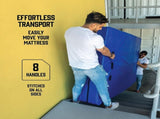 Mattress Bag Mattresses Protector Plastic Moving Storage Dust Cover Carry Bed Waterproof Zipper V1317-BHD-AUSK