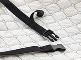 Waterproof Dog Car Seat Bed for Front Passenger Seat, Portable Pet Car Booster Seat with Anti-Slip V1341-ZY-AVVS35P4-COFFEE