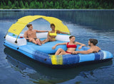 Bestway Inflatable Floating Island Float Lounger Sunshade Pool Bed 3.05Mx1.86M BW-FLOAT-43645