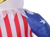 Inflatable Eagle Patriotic Independence Day Decor IP44 Waterproof Blow Up Eagle with LED Light for V1294-YM0901-3115240031412