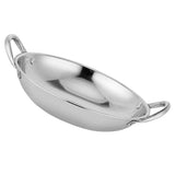 Stainless Steel Wok for Kitchen Practical Design Easy to Operate V1370-AZ4-20574