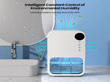 Electric Dehumidifiers for Home 37 OZ Capacity Quiet Dehumidifier for Room with Auto Shut Off 7 V1294-YM0901-H47899WEU