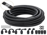 6AN Fuel Line Kit, 6.1 m Fuel Hose Kit, 0.86 cm Nylon Stainless Steel Braided Fuel Line V952-QCYYRYRGNLBZSYIKSV0