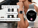 Smart Watch for Women Waterproof Smartwatch 100 Sports Fitness Tracker-Silver V1263-JX-7656-1