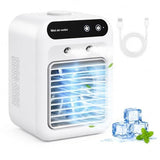 Portable Air Conditioners, Personal Cooling Fan with Humidifier, Rechargeable Mini Air Cooler for V1107-723-79509
