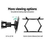 Artiss TV Wall Mount Bracket for 32"-80" LED LCD Full Motion Dual Strong Arms TV-MOUN-B-DOUB-36BT