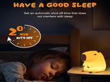 Cute Capybara Night Light and White Noise Sound Machine with Bluetooth Functionality for Bedroom V1258-DP02-C-595
