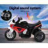 Kids Electric Ride On Car Police Motorcycle Motorbike BMW Licensed S1000RR Red RCAR-S1000RR-RD