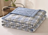 AYktou Reversible Patchworks Queen Size, 78.74x59.05in Lightweight Plaid Bedspreads Coverlets V1189-WXFWAL-20260326-03116