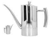 304 Stainless Steel Oil Pot Non Drip Leakproof Oil Can Dispenser Bottle for Kitchen Use V1294-YM0901-3118210136812
