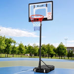 Everfit 2.1M Basketball Hoop Stand System Adjustable Portable Pro Kids Clear BAS-HOOP-210