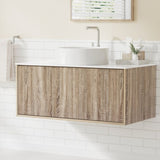 Cefito Vanity Unit 915mm with Basin Oak BV-CA-FLU01-900-WD-ABC