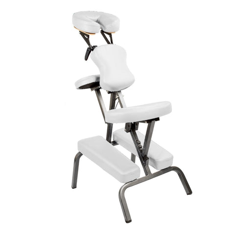 Aluminium Portable Beauty Massage Foldable Chair Table WHITE V274-MT-CHWHITE