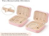 24 Pcs Travel Jewelry Exquisite Travel Jewelry Case Portable Jewellery Storage Holder Organizer V1258-DP02-C-552