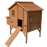 YES4PETS XL Chicken Coop Rabbit Hutch Cage Hen Chook House V278-CC495-PO21-508-TWE-WD-B02