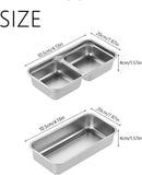 4 Pack Stainless Steel Lunch Box, Leakproof Food Storage Containers Lids, Bento Snack Boxes V1237-ZY-917-189