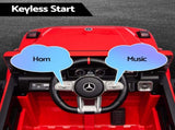 Kids Electric Ride On Car G63 Toy Cars Remote Control Red RCAR-AMG63-LS-RD
