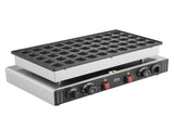 Mini Dutch Pancake Maker, 50PCS 43mm Diameter Dorayaki Baker Machine, 1700W Commercial Electric V952-SYJBJDP50KF0N6CCCV3