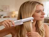Wireless Mini Hair Straightener with Digital Display Portable Ceramic Flat Iron for Travel, Quick V1107-CS-WXCDZFQ