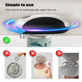 Electric Can Opener, Rechargeable Can Opener Electric Fits Most Can Sizes with Smooth Edge, USB-C V1192-AZ-W-2518
