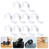 Acrylic Belt Display Stand Transparent for Retail Store Use 10Pcs V1370-AZ4-16829